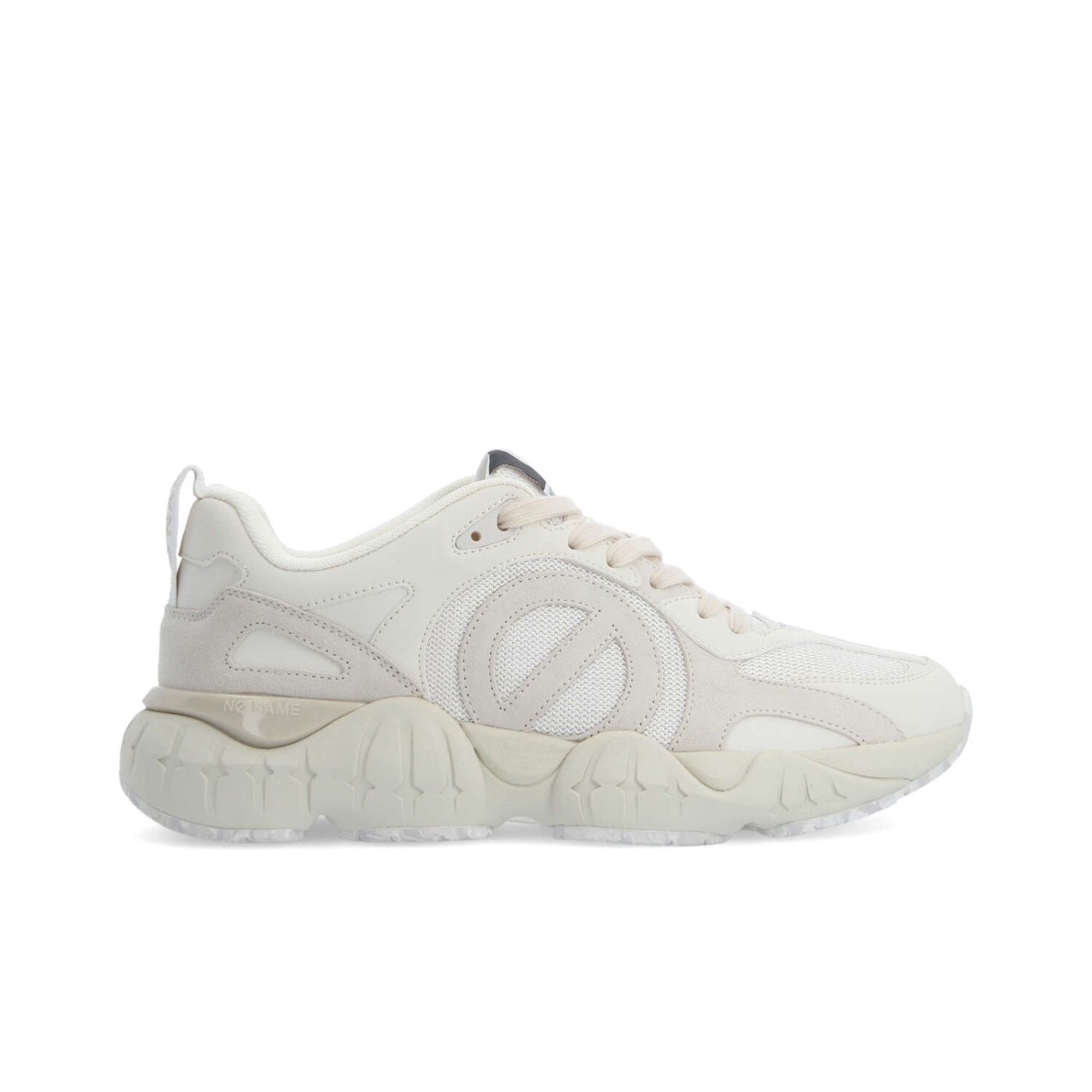 KRAZEE RUNNER M - KNIT/STAMP/STAM - BLANC CASSE